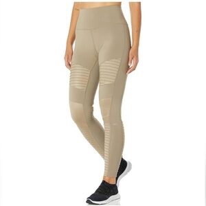 Alo Yoga High waisted moto leggings *never worn *